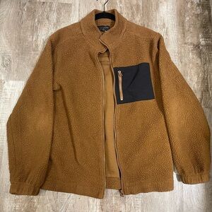 Brown/Tan No Boundaries Zip Up